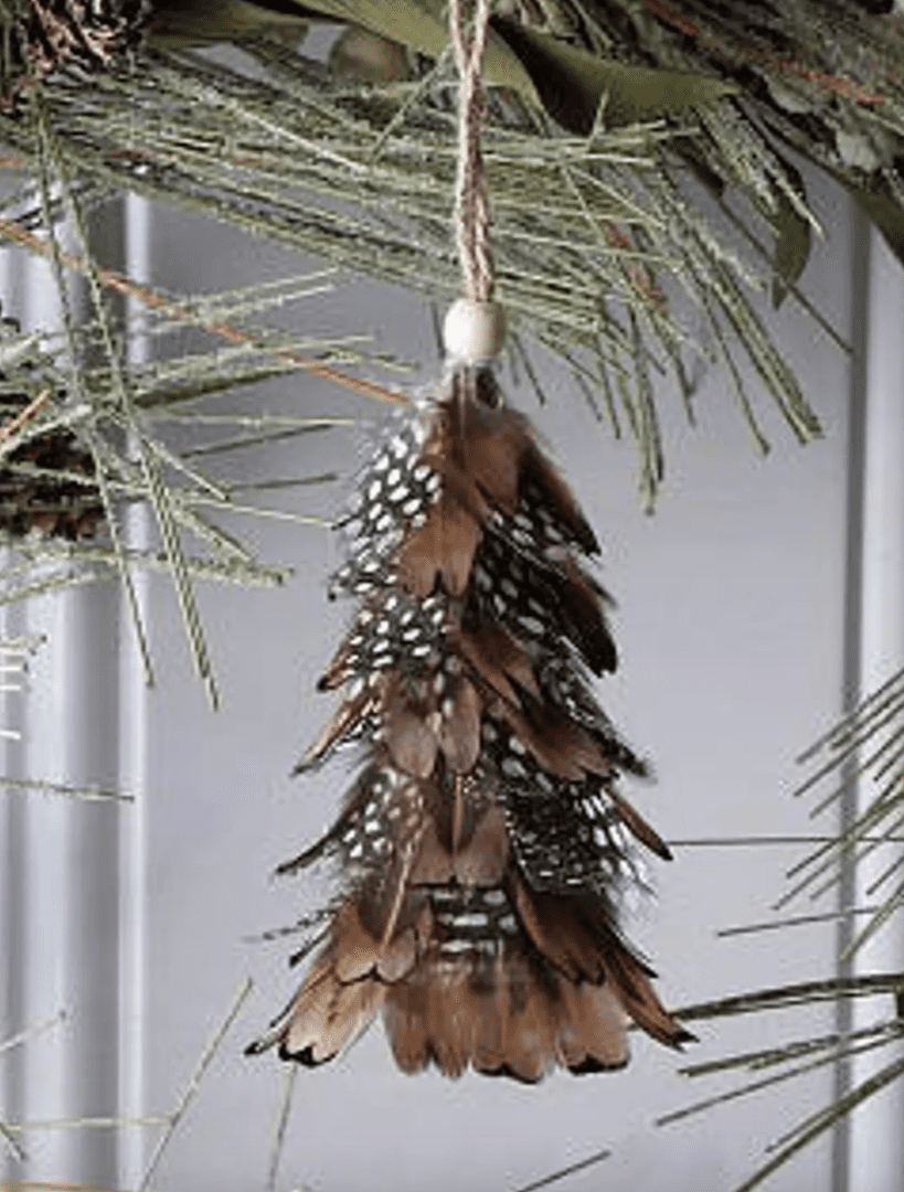 feather tree ornament