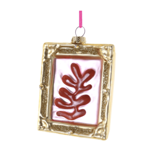 seaweed painting ornament