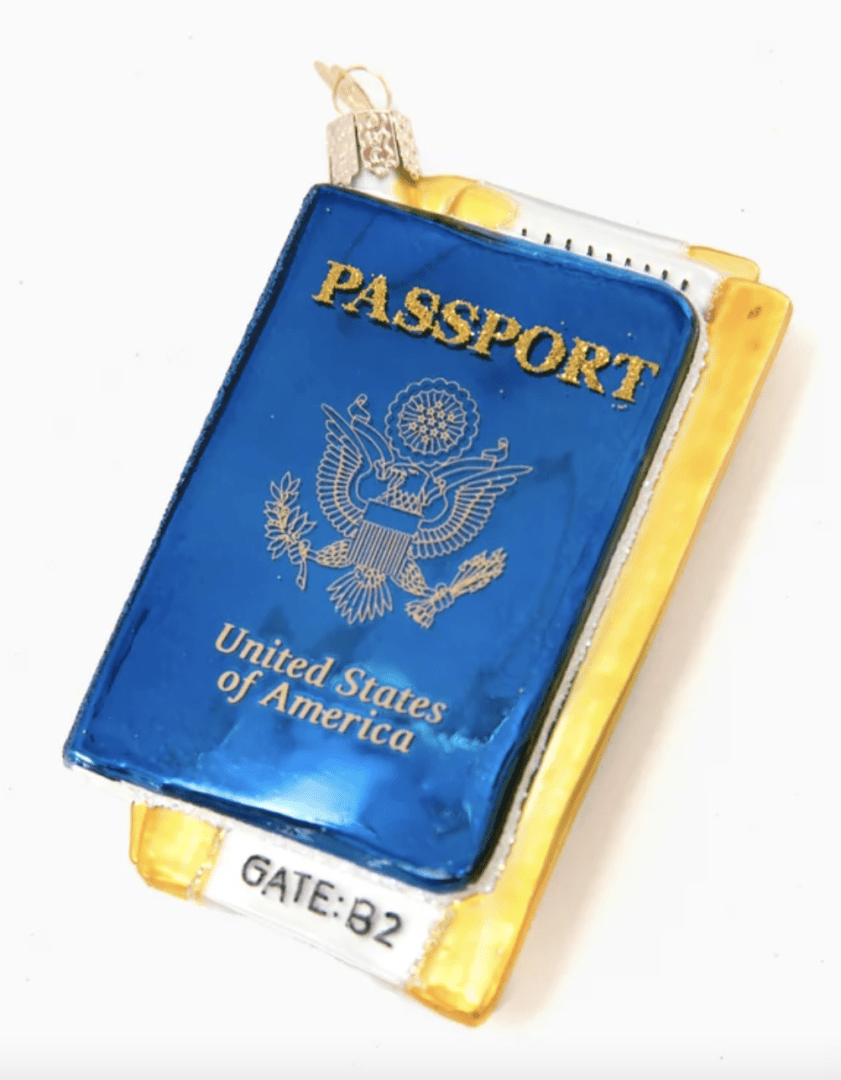 passport ornament