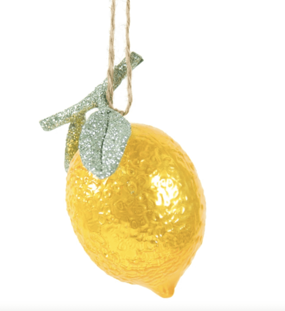 lemon ornament